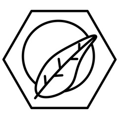 Fototapeta premium ecology line icon 2