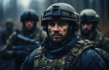 Portrait of a soldier