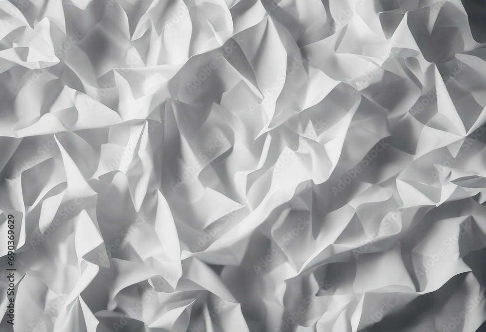 Poster white crumpled paper background texture pattern overlay