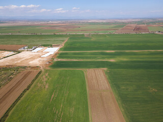 Upper Thracian Plain near village of Tsalapitsa, Bulgaria