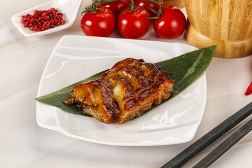 Grilled eel with unagi sauce