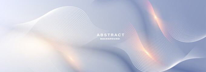 	
Modern abstract background with flowing particles. Digital future technology concept. vector illustration.	
