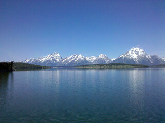 The Tetons and Jackson Lake