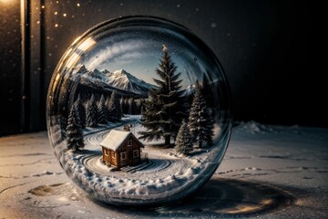 Winter Wonderland Snow Globe 4