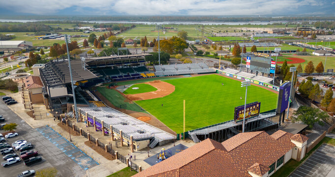 Alex Box Stadium and Skip Bertman Field is home to LSU Baseball in Baton Rouge, LA