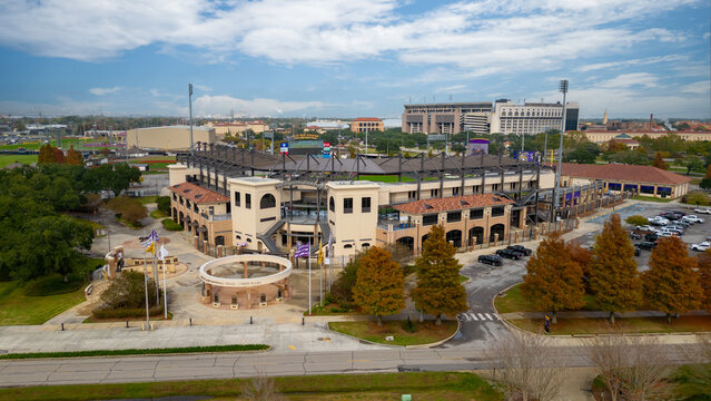Alex Box Stadium is home to LSU Baseball in Baton Rouge, LA