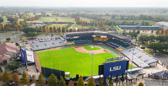 Alex Box Stadium and Skip Bertman Field is home to LSU Baseball in Baton Rouge, LA