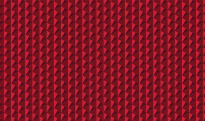 Unique seamless pattern design of pyramids in 3d visual effect. 