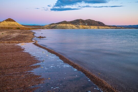 4K Image: Stunning Dawn View of Lake Mead near Las Vegas