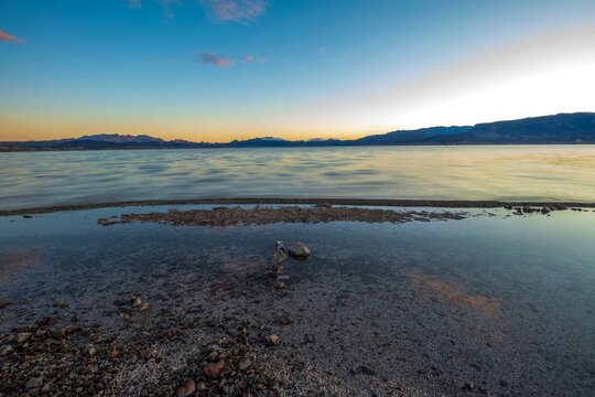 4K Image: Stunning Dawn View of Lake Mead near Las Vegas