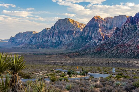 4K Image: Desert Landscape near Las Vegas, Nevada