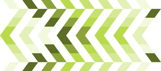 abstract dynamic arrow polygon green pattern background