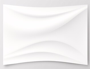white sheet of paper isolated on a white background vector, punctured canvases