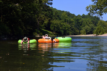 Exhausted From Slow Moving River