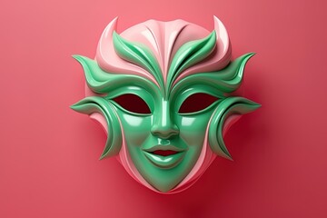 Festive carnival mask