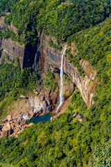 Nohkalikai Falls View point, Nohkalikai Road, Cherrapunji, Meghalaya, India