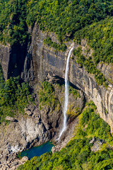 Nohkalikai Falls View point, Nohkalikai Road, Cherrapunji, Meghalaya, India