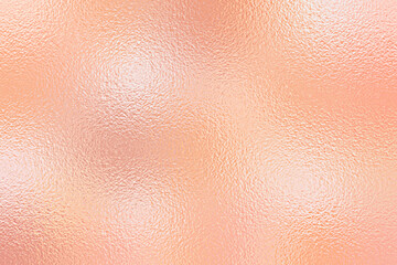 Background peach glitter foil. Texture soft pastel color. Dreamy gradient. Cute shine peachy ombre for girly prints design. Twinkle paper with gloss effect. Light sparkly backdrop. Vector illustration