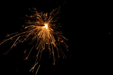 sparkler, fire, celebration, light, fireworks, holiday, firework, christmas, night, black, spark,...
