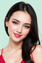 Fototapeta premium beautiful woman lifestyle luxury glamor model. Beauty skin care concept.