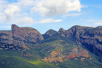 Fototapeta premium Sierra de Guara - natural park in Aragon, Spain