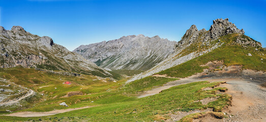 Puertos de Aliva, or Aliva, is what the central part of the Picos de Europa is called, in the...