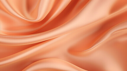 Peach Fuzz silk background. Clean peach tone with a vintage vibe. Warmth and modern elegance.