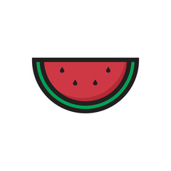 slice of watermelon