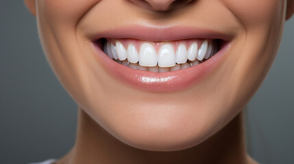 Obraz premium close up of a person with a smile