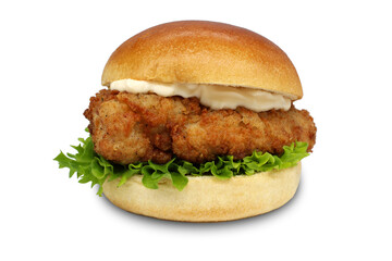 BUTTER MILK CHICKEN BURGER