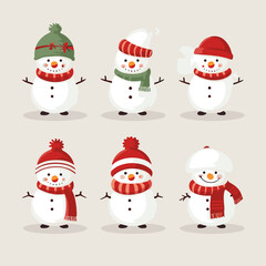 snowmen set