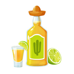 Mexican tequila drink