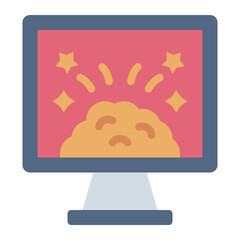 Visual Effect of video production icon