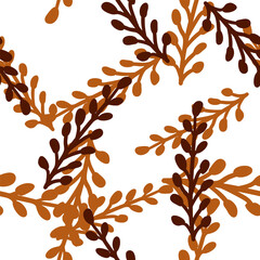 Stylish seamless leaf pattern with a modern twist.