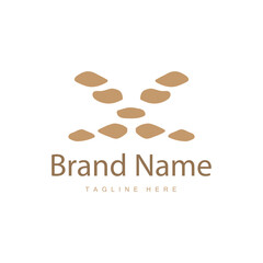 Stone Vector Logo, Stone Design Balance Milestone Vector Templet Symbol Illustration