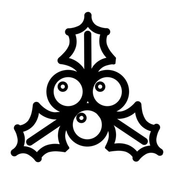 Mistle toe icon vector illustration
