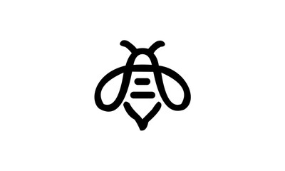 bee logo vector