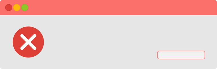 user interface colorful warning message, pc dialog box