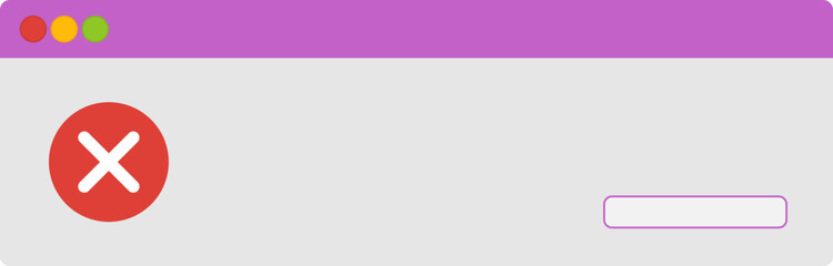 user interface colorful warning message, pc dialog box