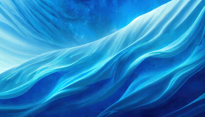 Naklejka premium abstract blue waves background