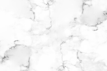 White marble texture with natural pattern for background or design art work.