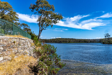 Barossa Reservoir Reserve by the Whispering Wall in Australia