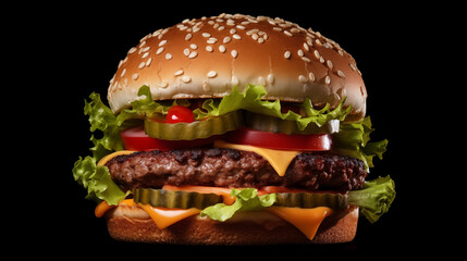 Delicious beef burger pictures
