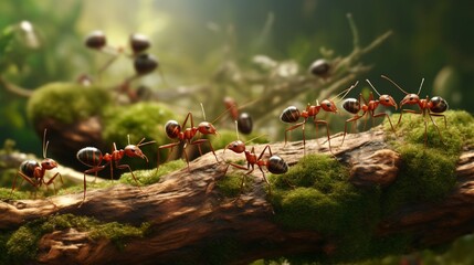 Amazing Strong Ants