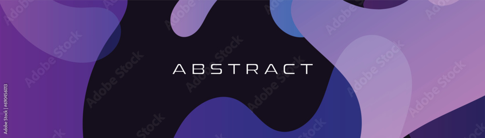 Poster modern style abstract background with glowing geometric shapes. vector abstract background design.