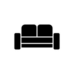 Fototapeta premium Sofa Icon. Furniture Symbol - Vector.