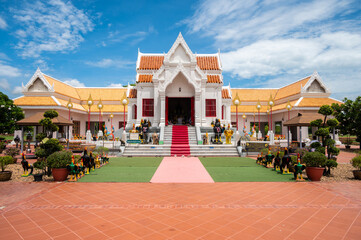King Naraesuan Shrine in Chan Palace the residence of the Ayutthaya Royal family in the 15th...