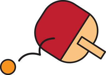 卓球　イラスト