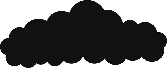 cloud flat cartoon. cloud icon symbol concept. Vector flat cartoon cloud illustration for web sites and banners design.