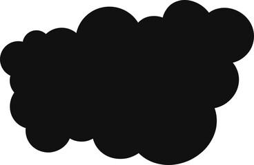 cloud flat cartoon. cloud icon symbol concept. Vector flat cartoon cloud illustration for web sites and banners design.